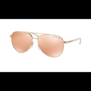 Micheal Kors White Aviator glasses